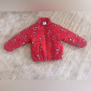 Disney light weight puffer jacket